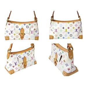 Louis Vuitton Multicolor Multicolore Takashi White Murakami Eliza Monogram Bag